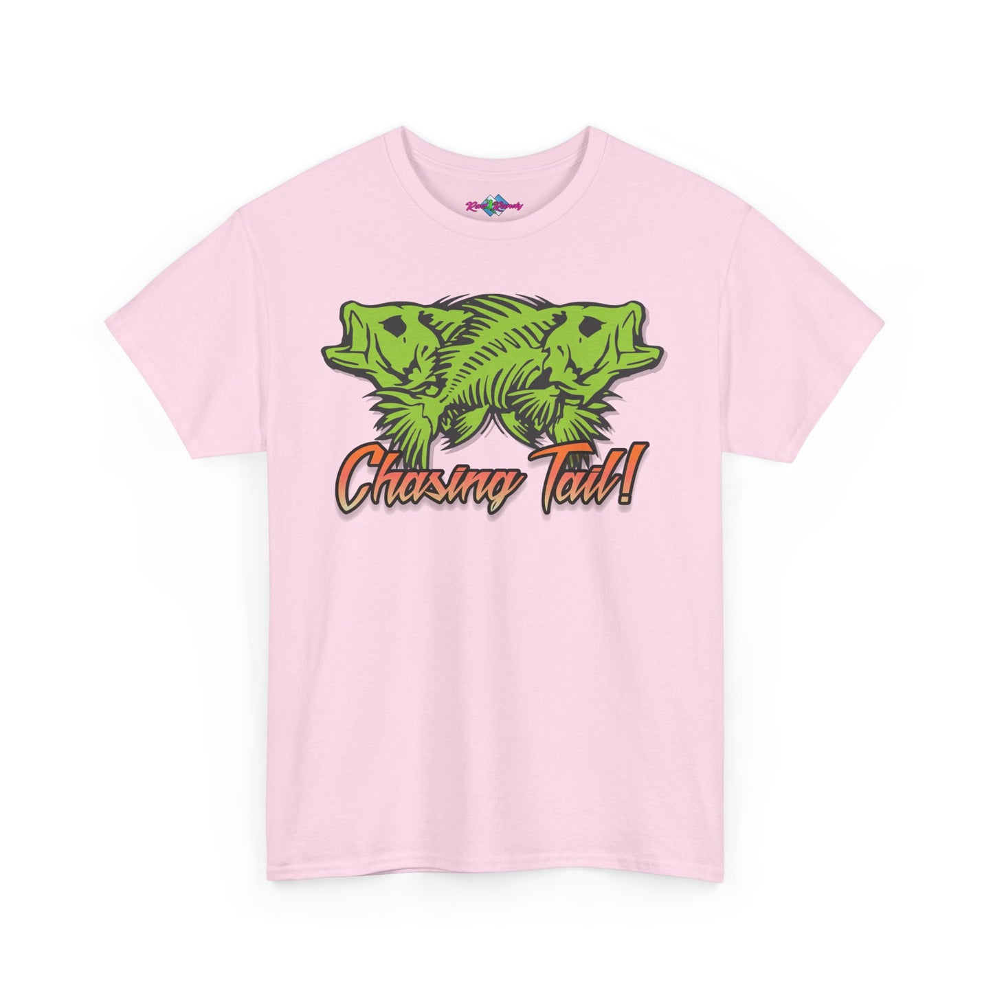 Chasing Tail. Heavy Cotton T-Shirt