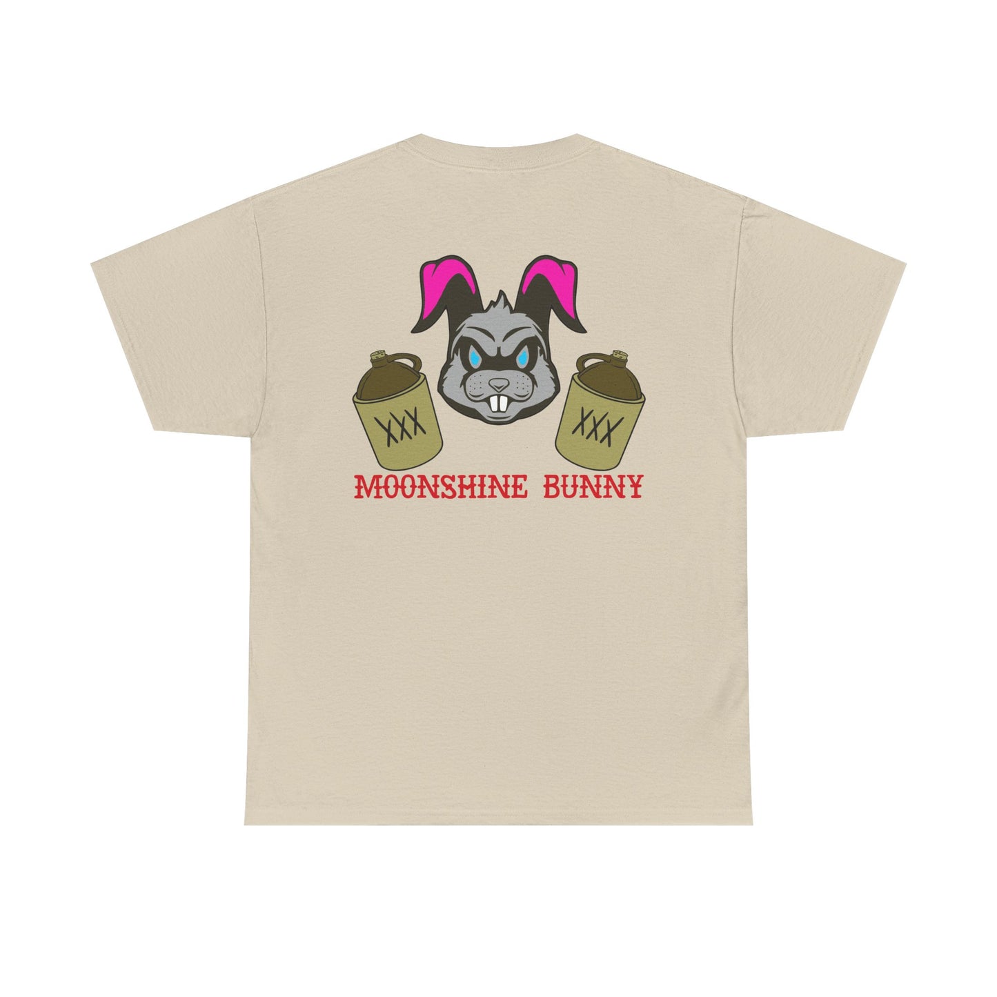Moonshine Bunny, Rad Moto Bunny, Heavy Cotton T-Shirt