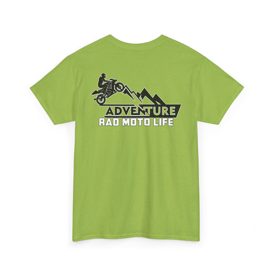 Adventure, Rad Moto Life, Heavy Cotton T-Shirt
