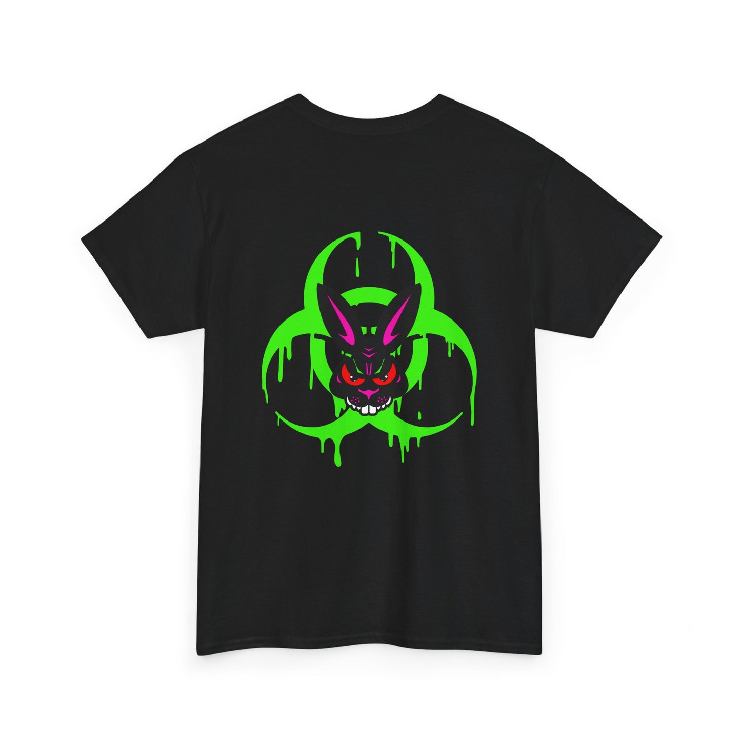 Toxic Bunny, Rad Moto Bunny, Heavy Cotton T-Shirt