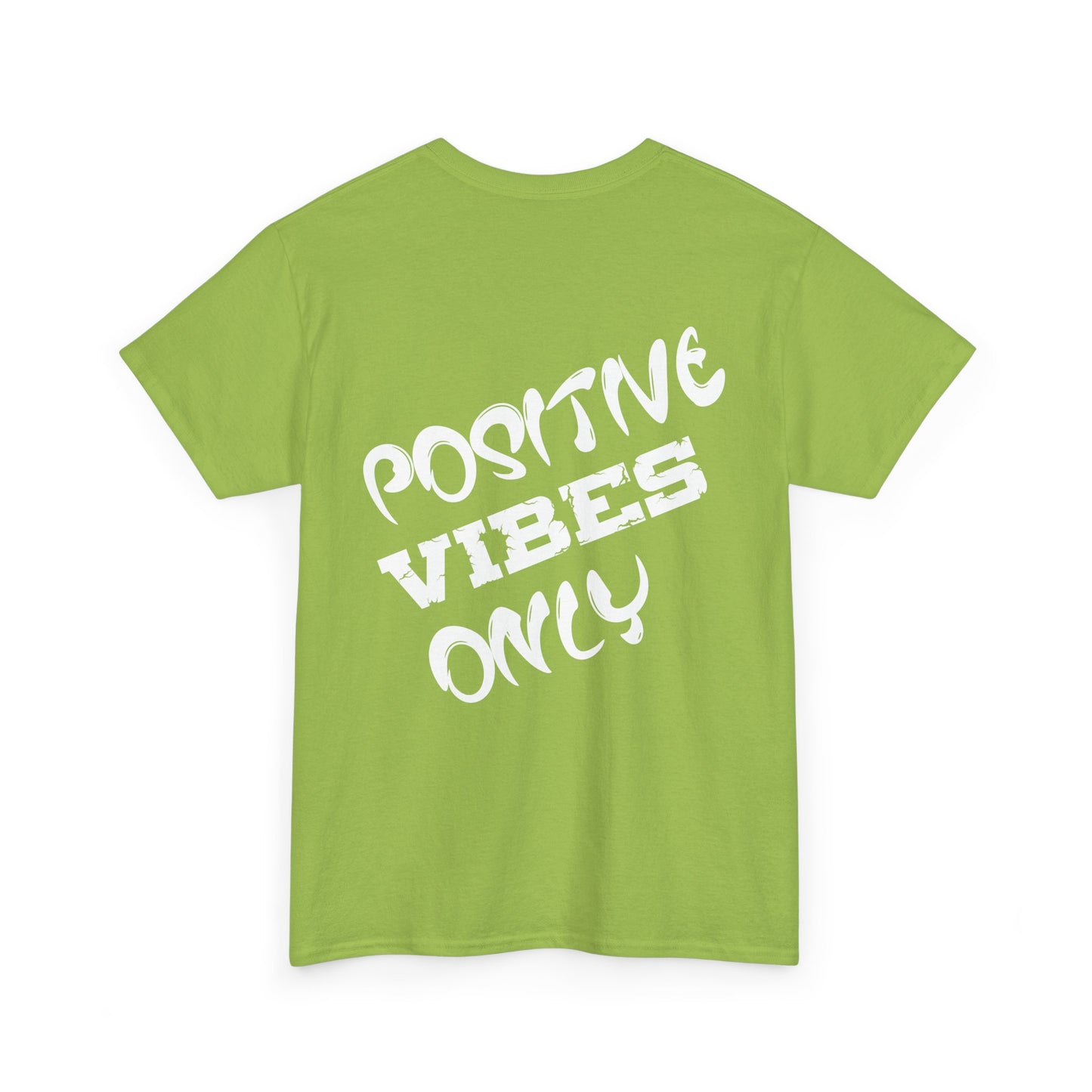 Positive Vibes Only, Rad Moto Life, Heavy Cotton T-Shirt