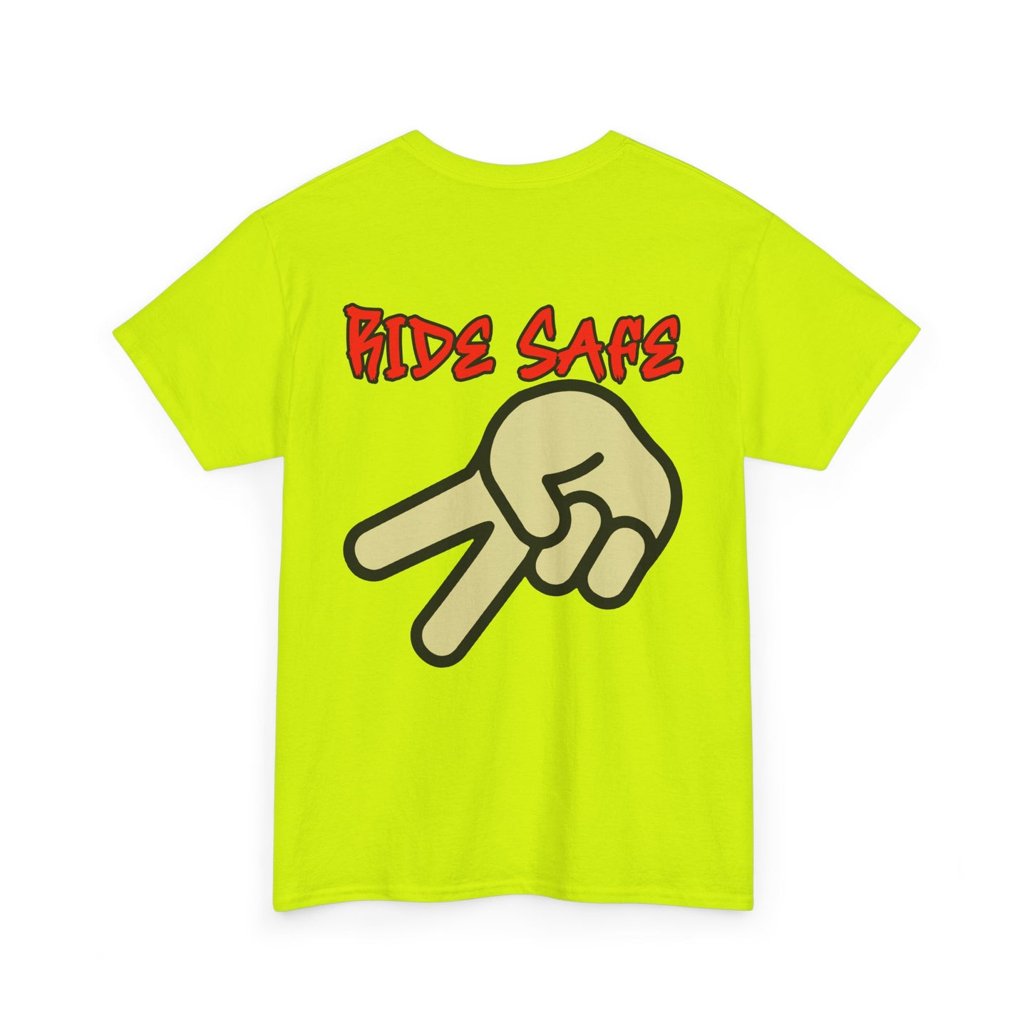 Ride Safe, Rad Moto Bunny, Heavy Cotton T-Shirt