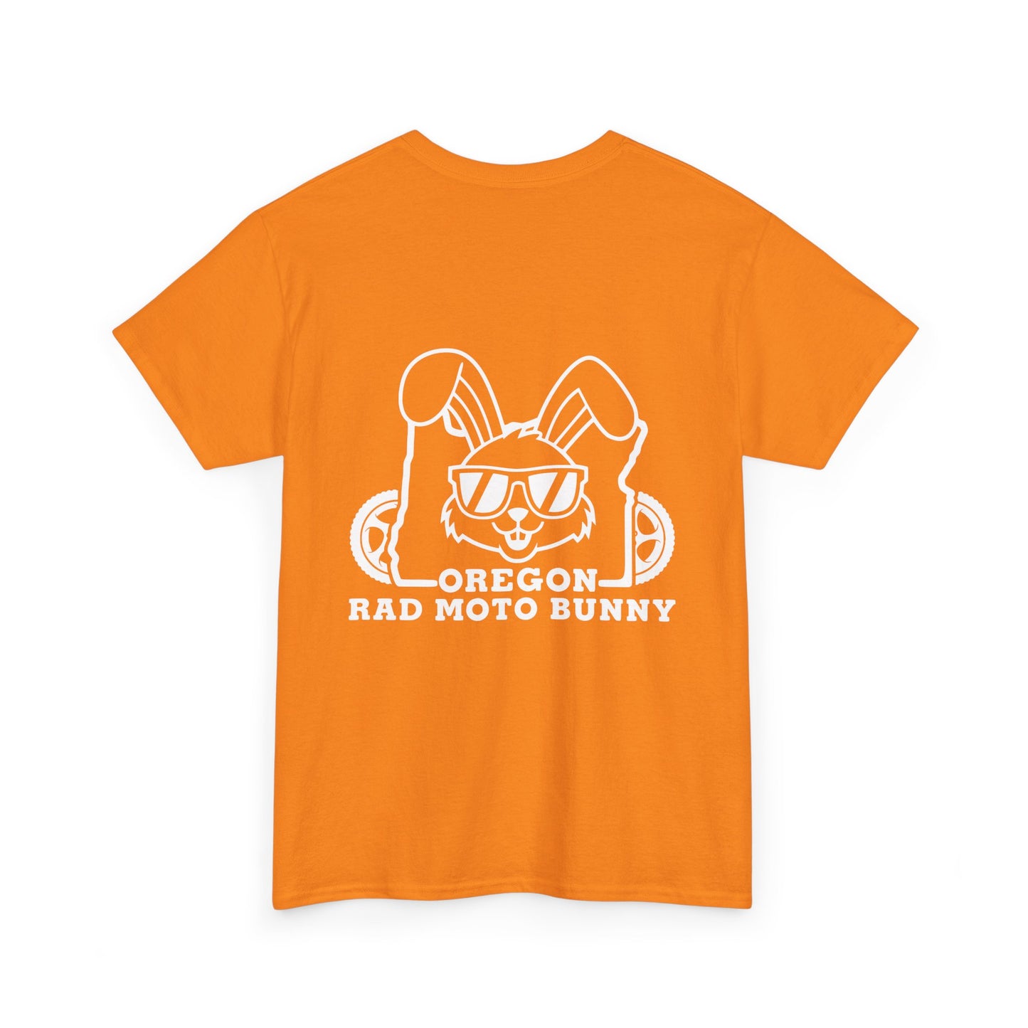 Oregon Rad Moto Bunny, Rad Moto Bunny, Heavy Cotton T-Shirt