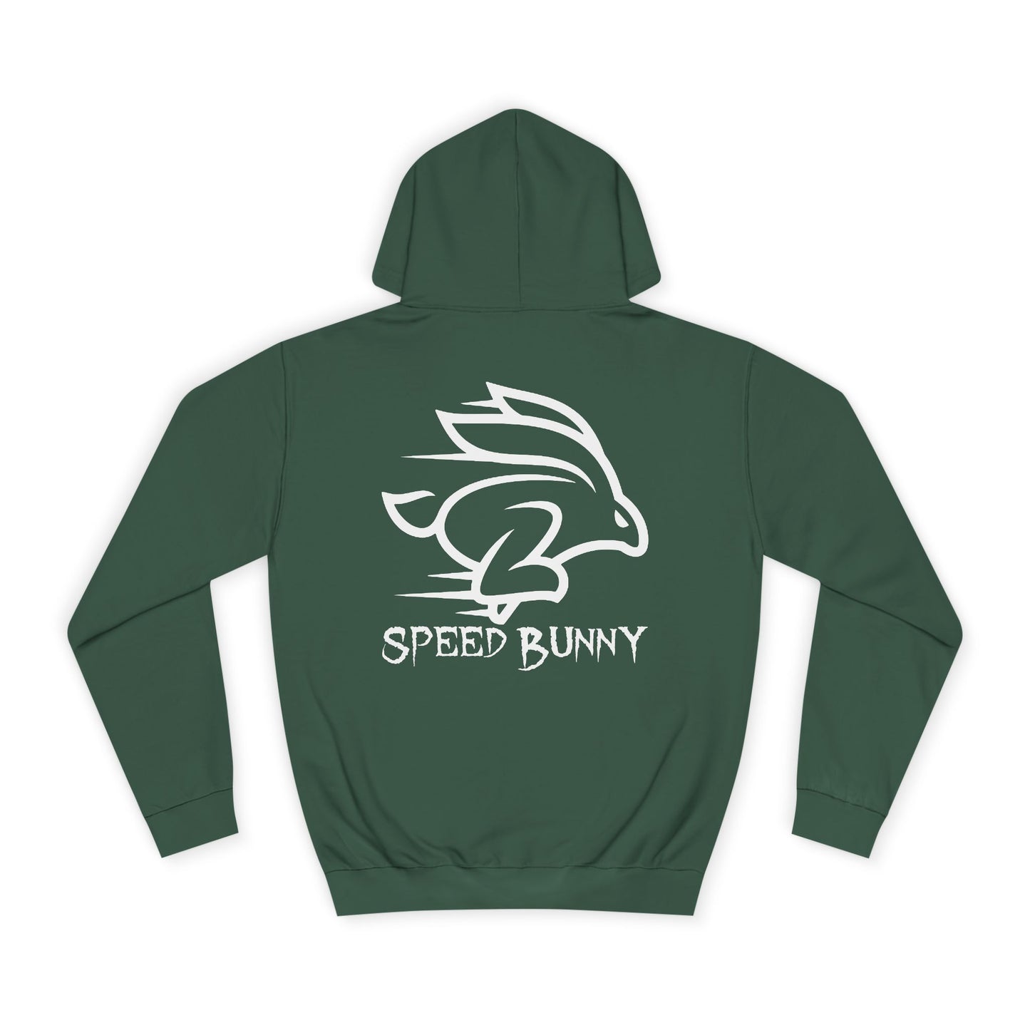 Speed Bunny, Rad Moto Bunny, Unisex Hoodie - Biker Style Sweatshirt for Motorcycle Enthusiasts