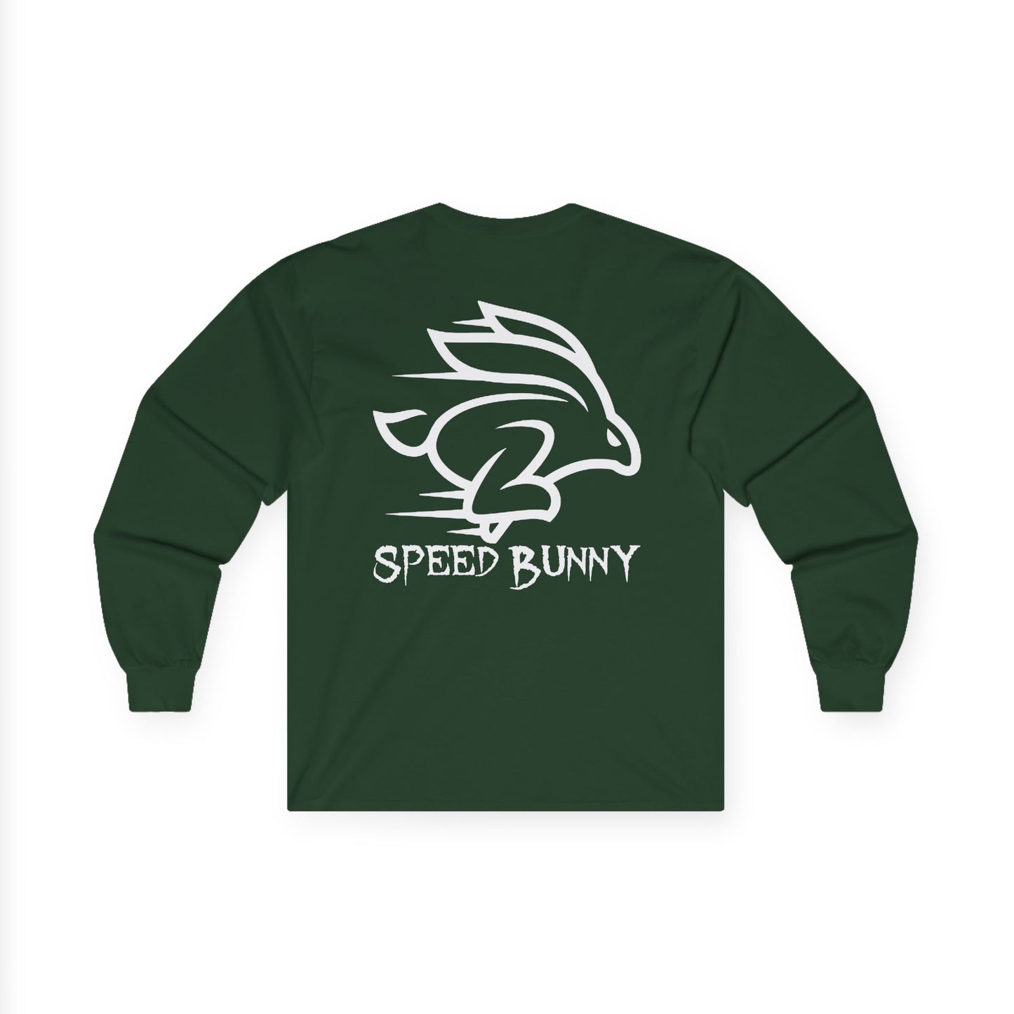 Speed Bunny, Rad Moto Bunny, Unisex Long Sleeve Tee - Bold Graphic T-Shirt for Motorcycle Enthusiasts