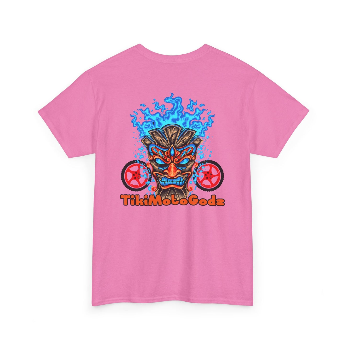 Tiki Moto Godz. Heavy Cotton T-Shirt