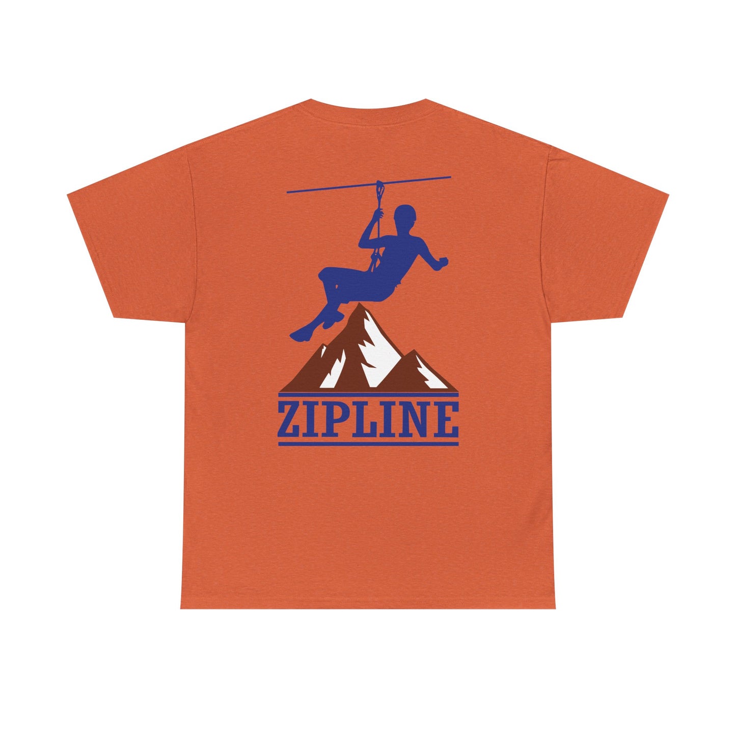 Zipline Guy. Heavy Cotton T-Shirt