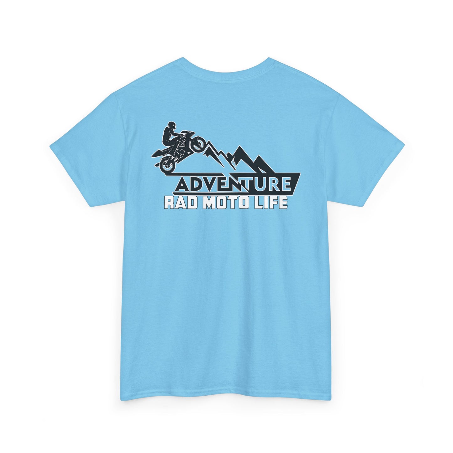 Adventure, Rad Moto Life, Heavy Cotton T-Shirt