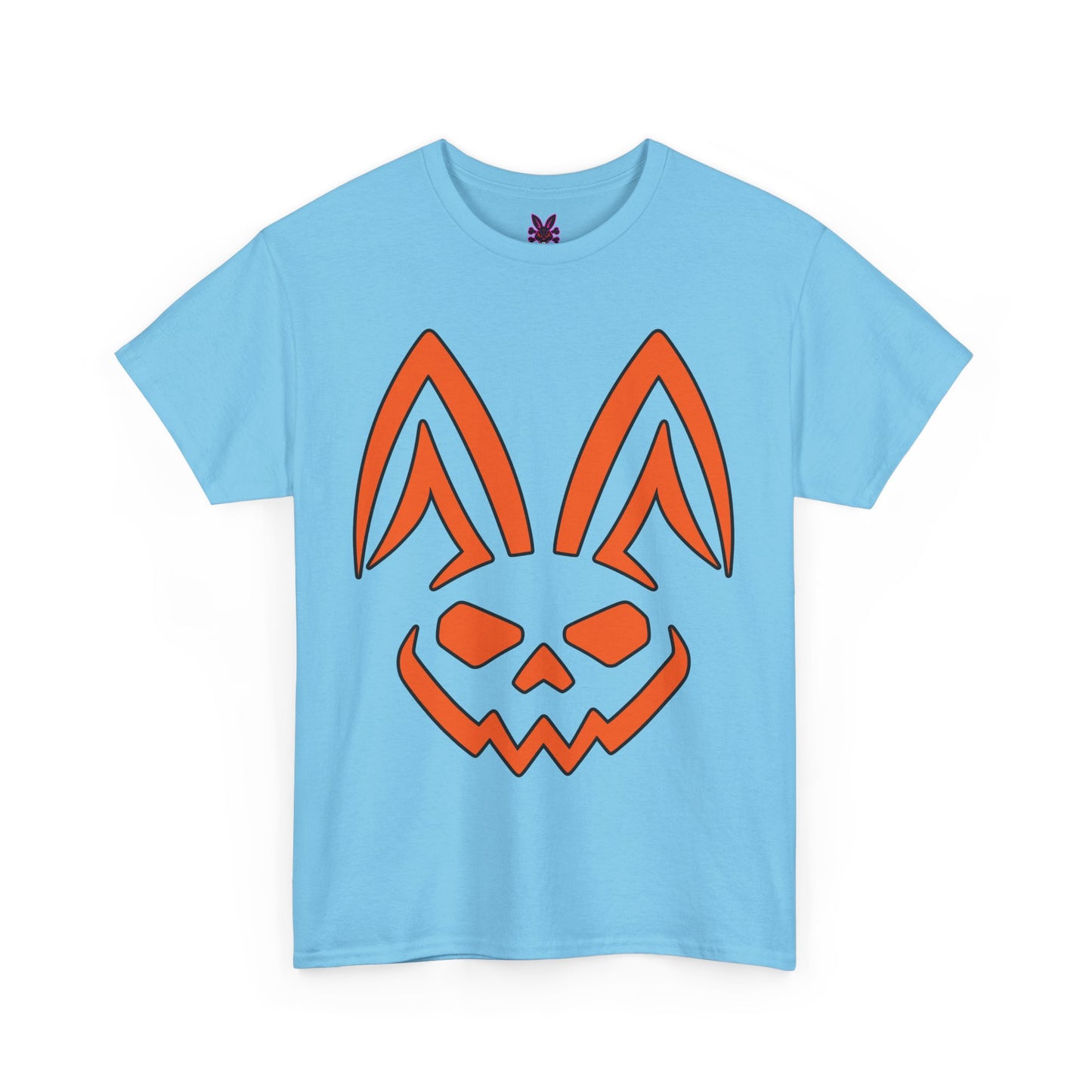 Halloween Bunny. Rad Moto Bunny, Heavy Cotton T-Shirt