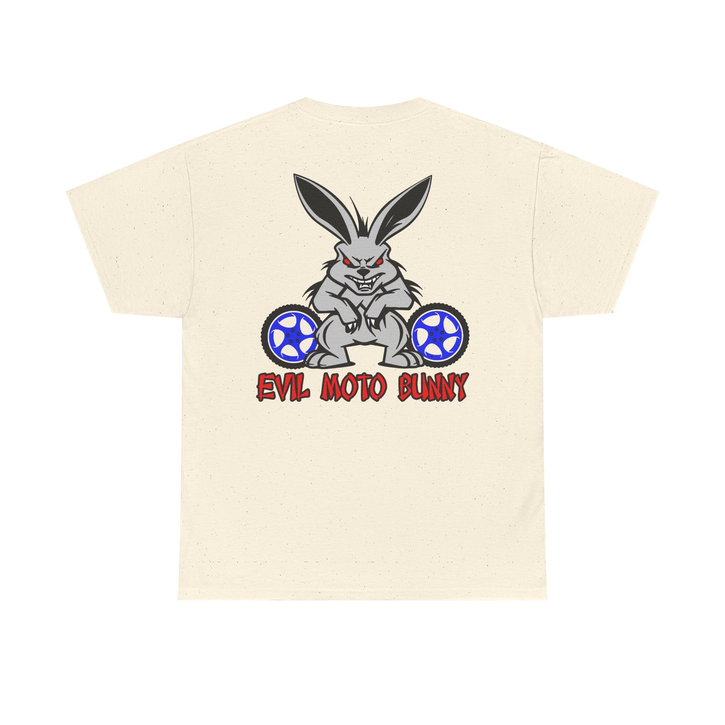 Evil Moto Bunny, Rad Moto Bunny, Heavy Cotton T-Shirt