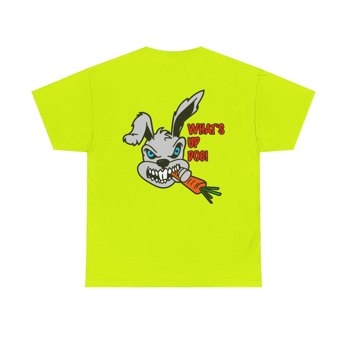 What's up Doc Bunny, Rad Moto Bunny, Heavy Cotton T-Shirt