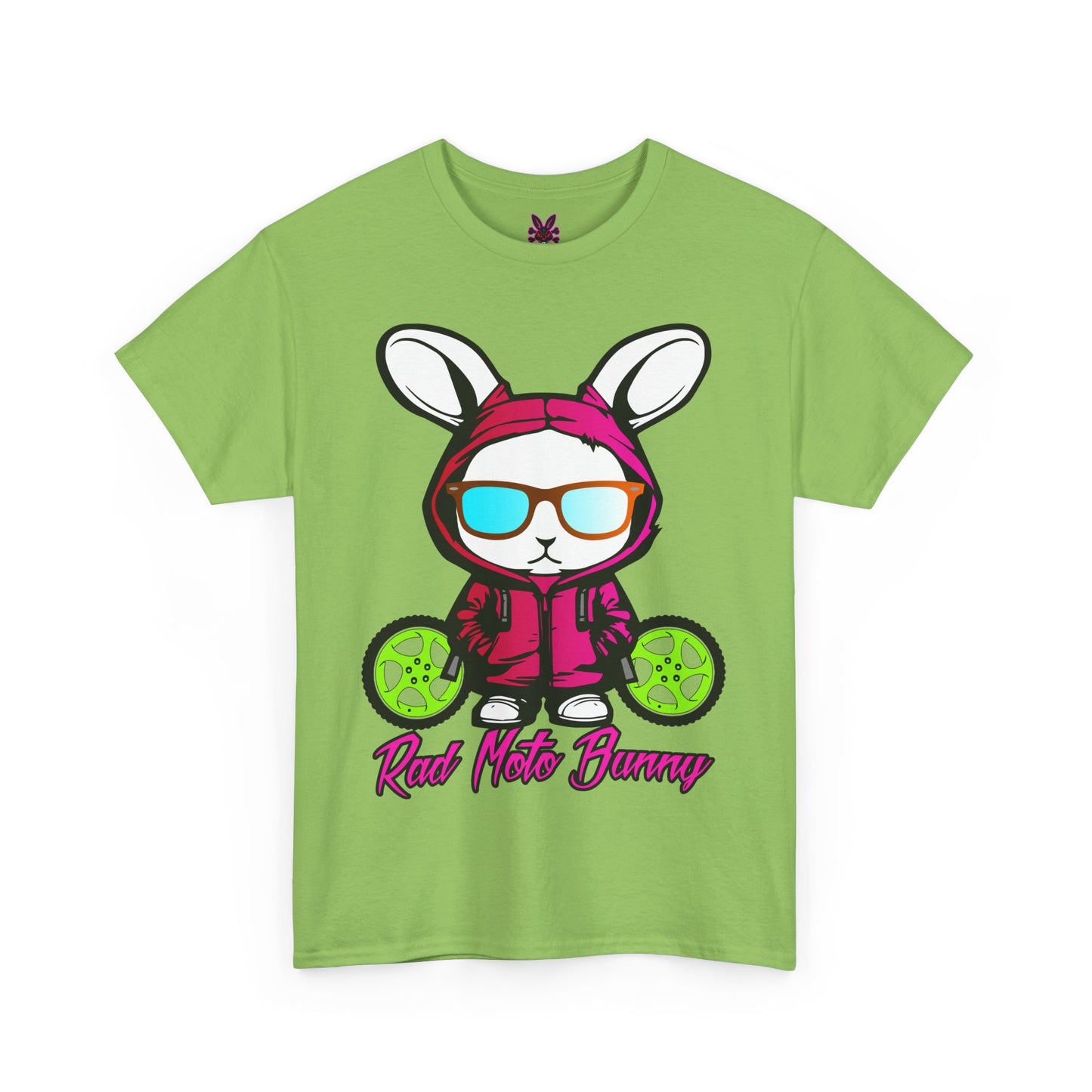 Rad Moto Bunny, Heavy Cotton T-Shirt