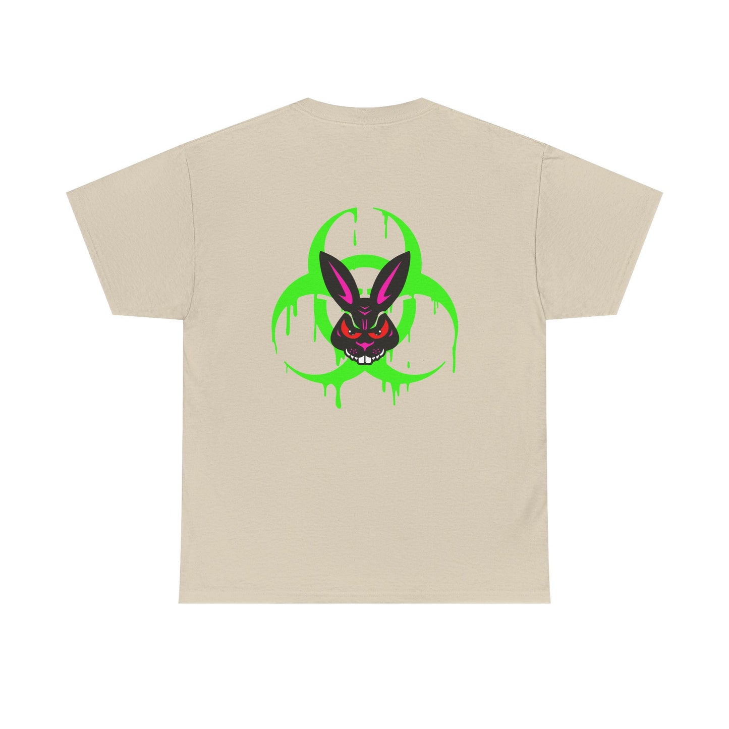 Toxic Bunny, Rad Moto Bunny, Heavy Cotton T-Shirt