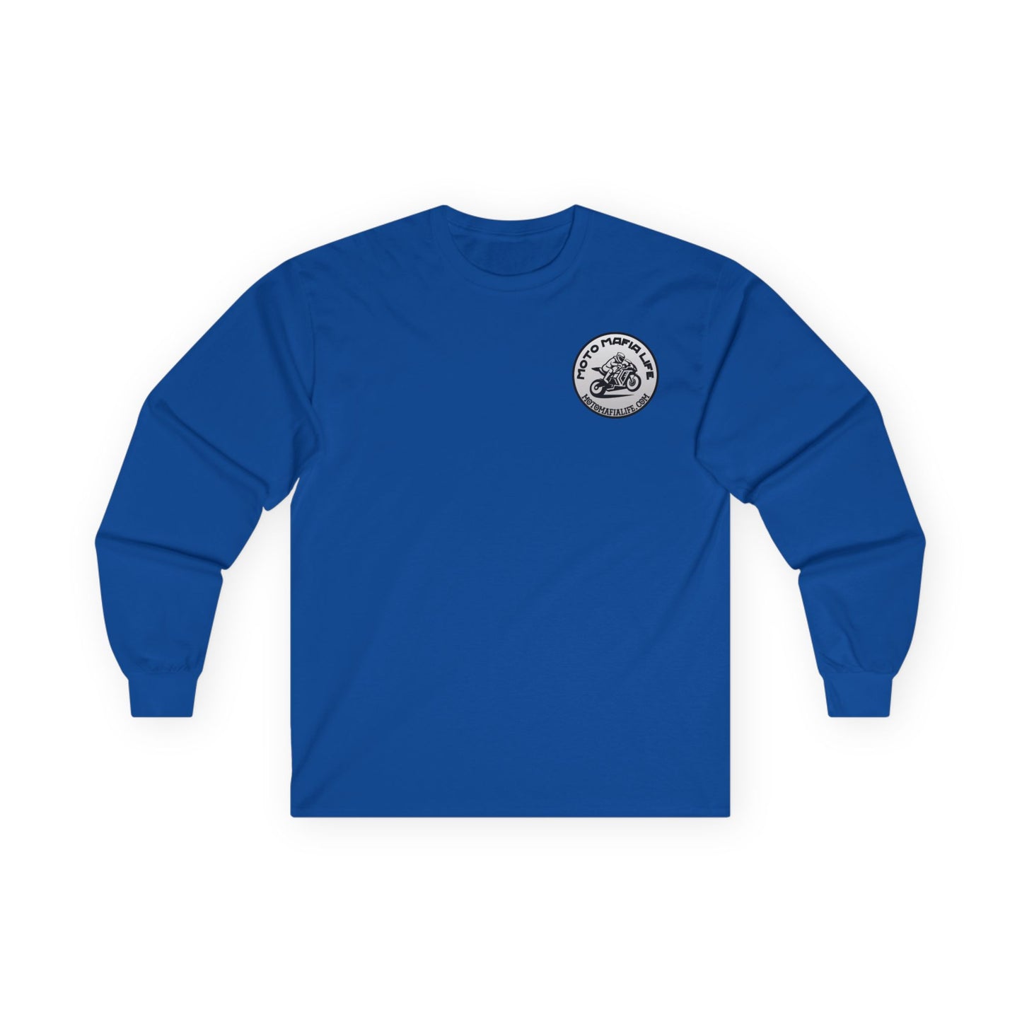 Be Brave, Never Give up, Moto Mafia Life Unisex Long Sleeve Tee - Bold Graphic T-Shirt for Motorcycle Enthusiasts