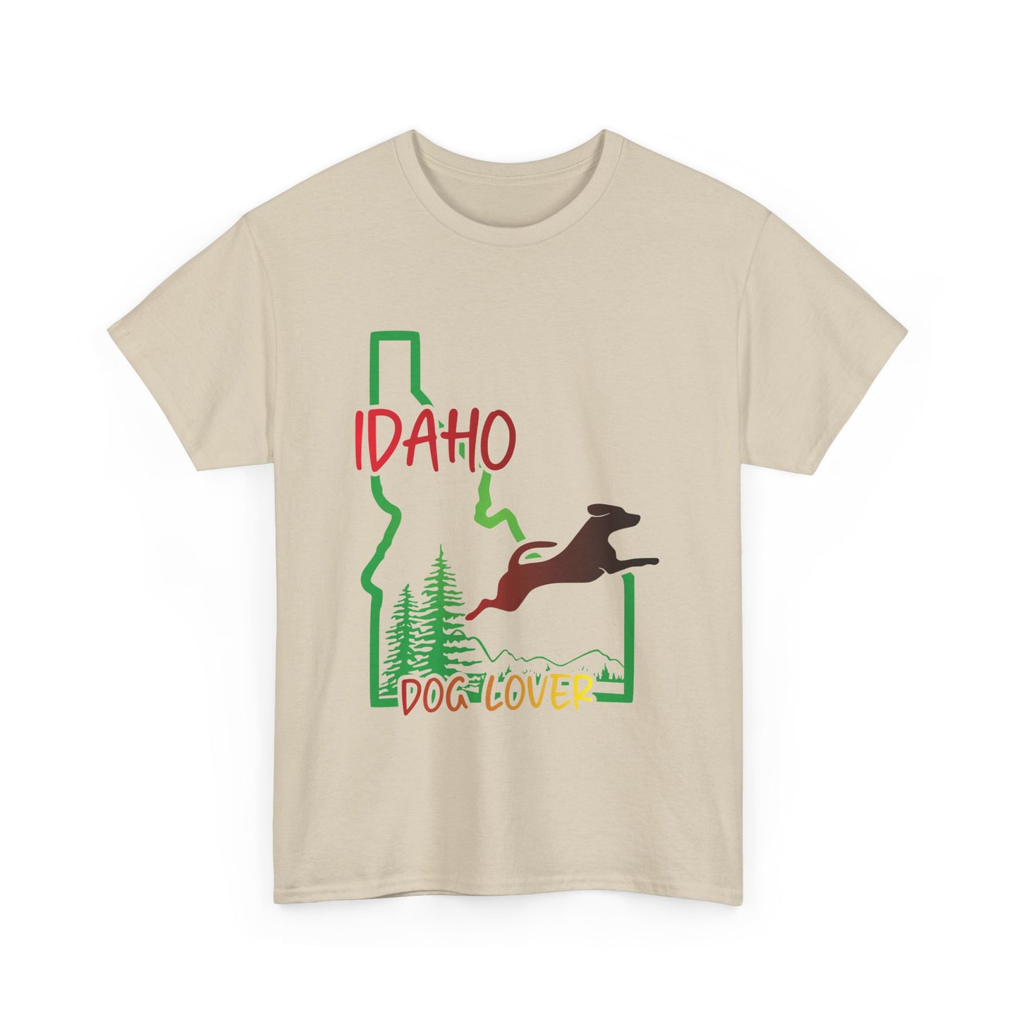 Idaho Dog Lover. Heavy Cotton T-Shirt