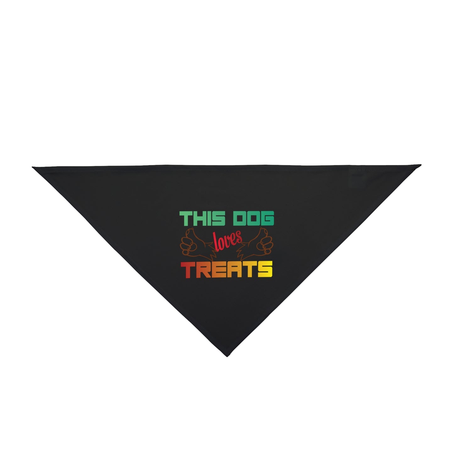 This Dog Loves Treats. Pet Bandana