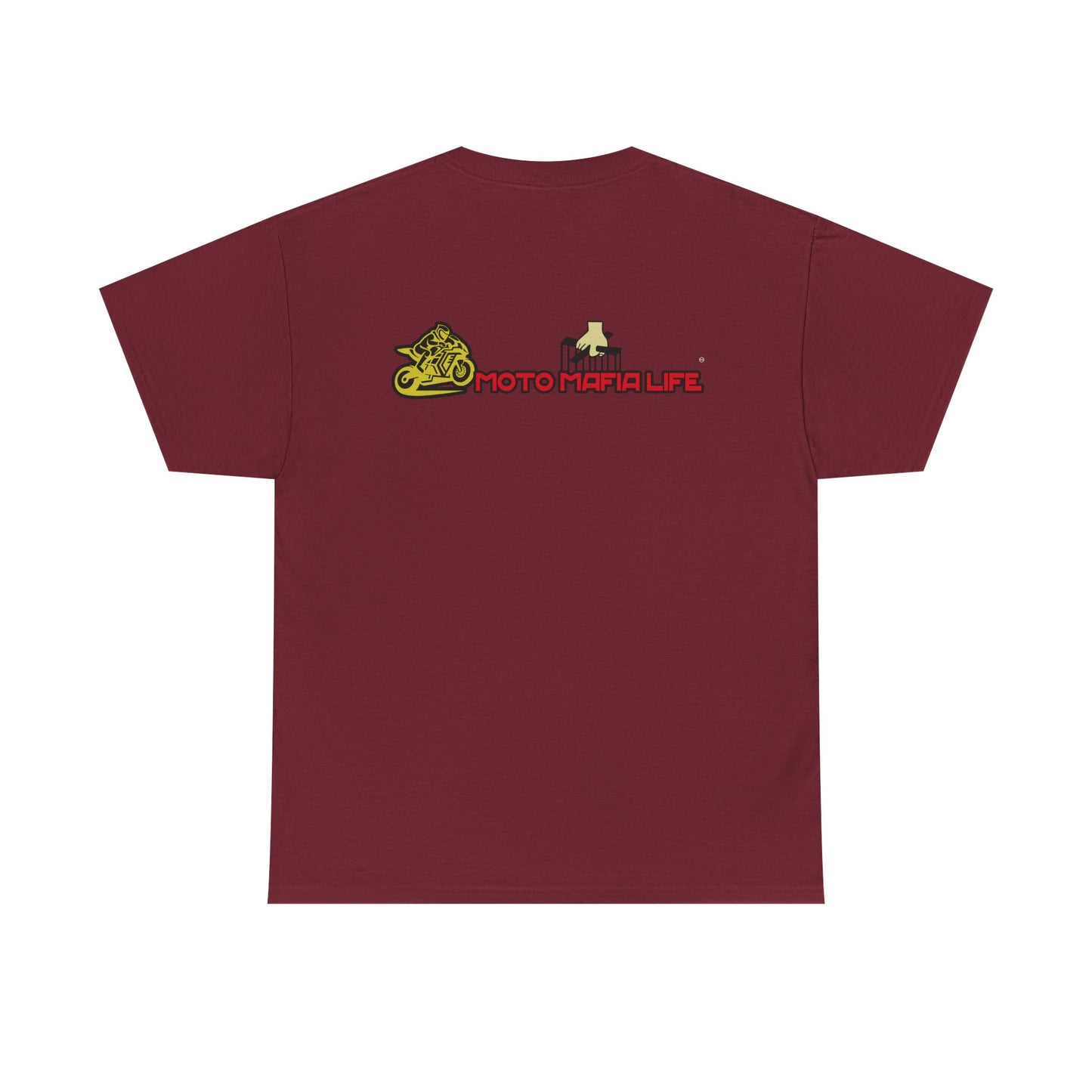 Moto Mafia Life, Heavy Cotton T-Shirt