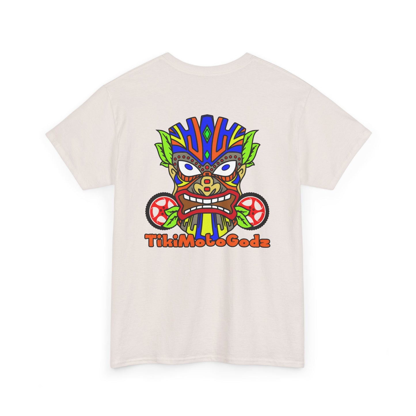 Tiki Moto Godz. Heavy Cotton T-Shirt