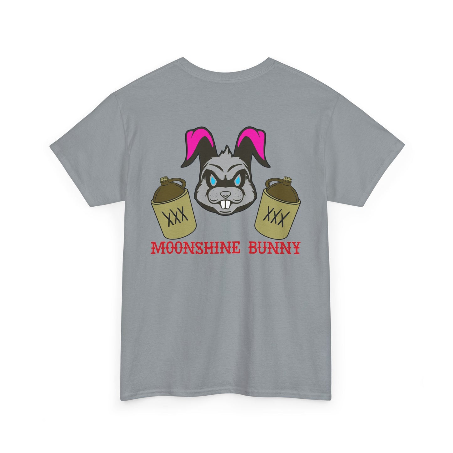 Moonshine Bunny, Rad Moto Bunny, Heavy Cotton T-Shirt
