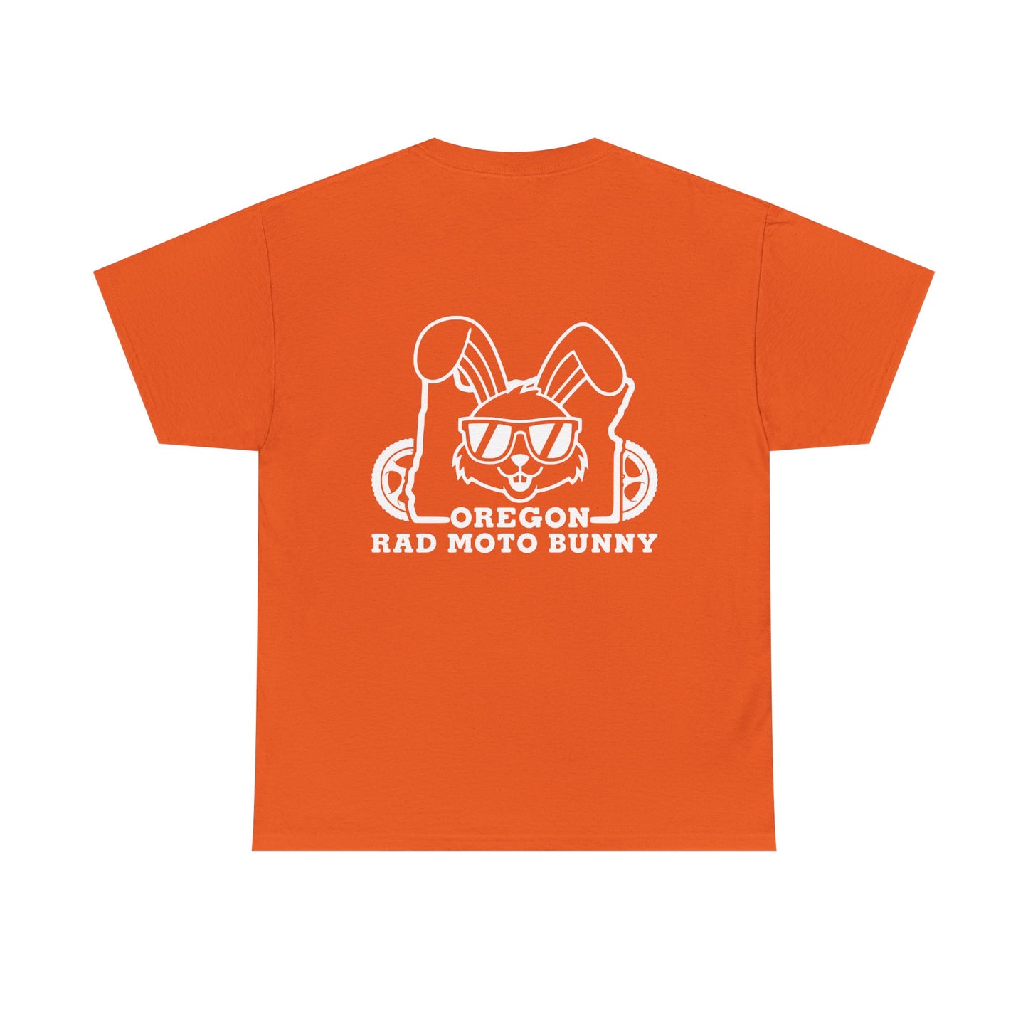 Oregon Rad Moto Bunny, Rad Moto Bunny, Heavy Cotton T-Shirt