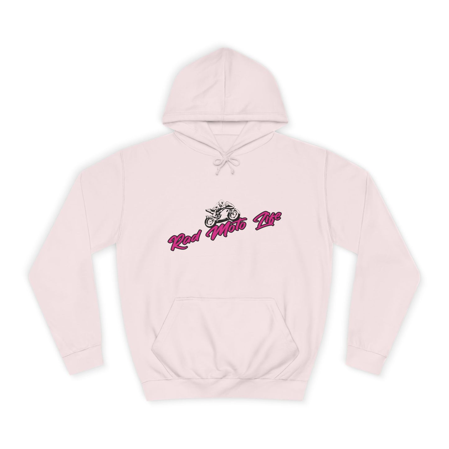 Catch me if you can, Rad Moto Life Unisex Hoodie - Biker Style Sweatshirt for Motorcycle Enthusiasts