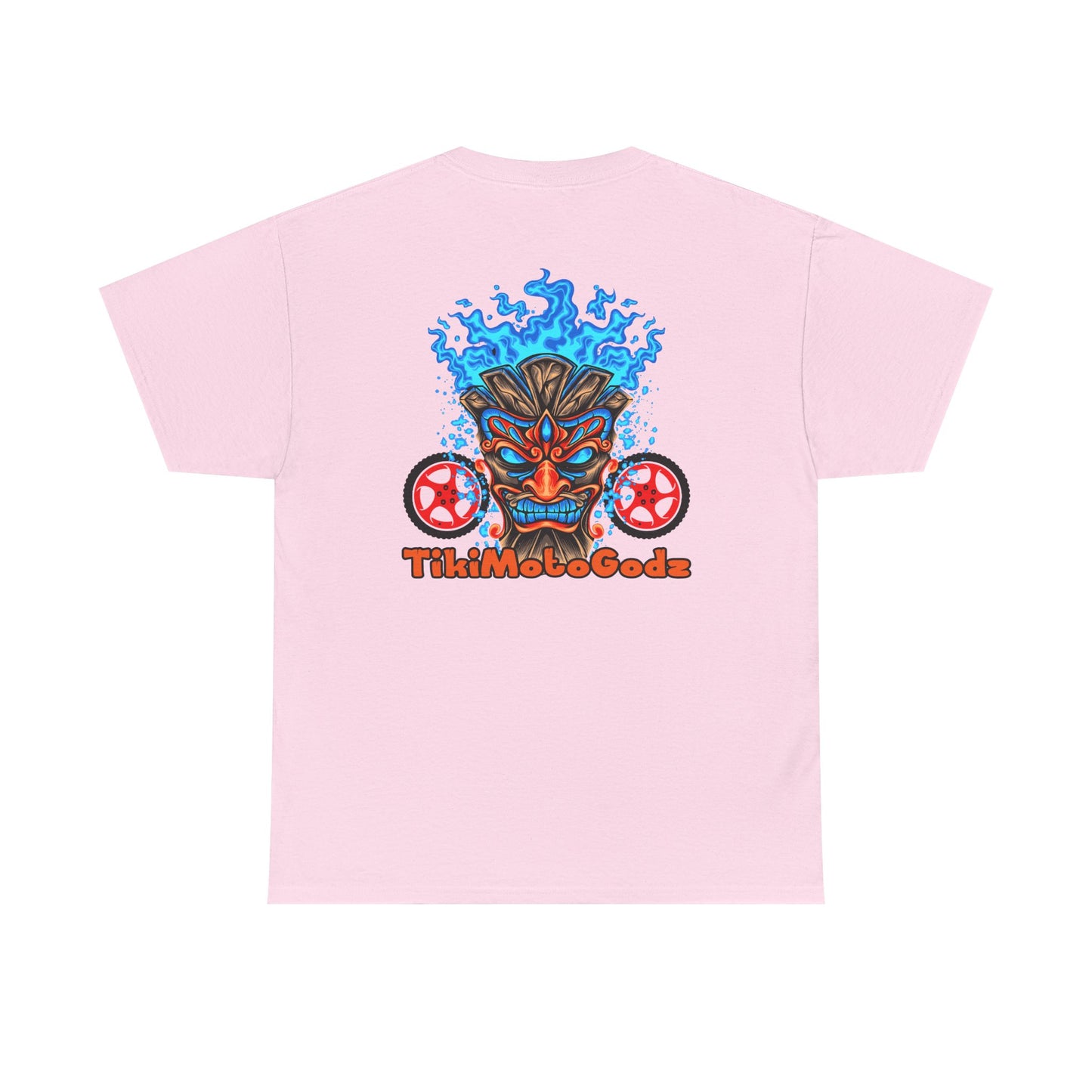 Tiki Moto Godz. Heavy Cotton T-Shirt