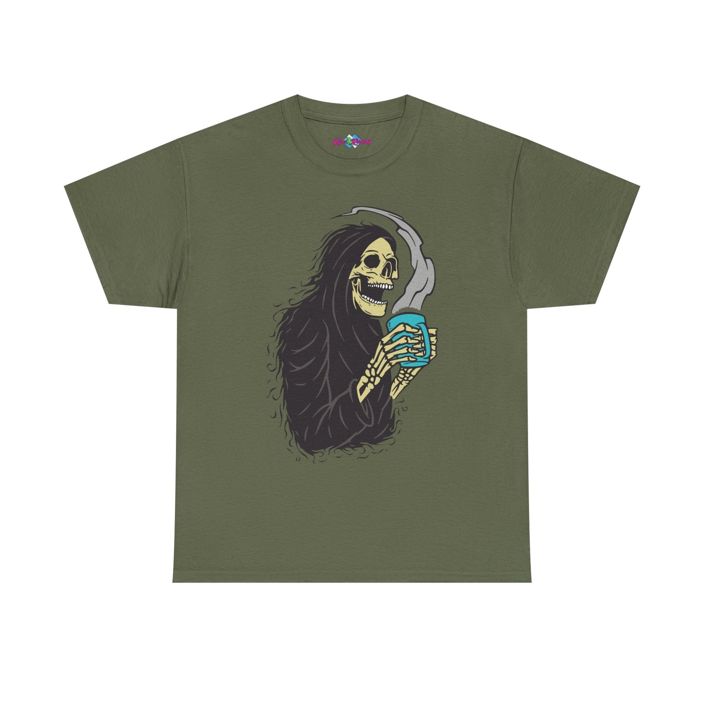 Coffee Reaper. Heavy Cotton T-Shirt