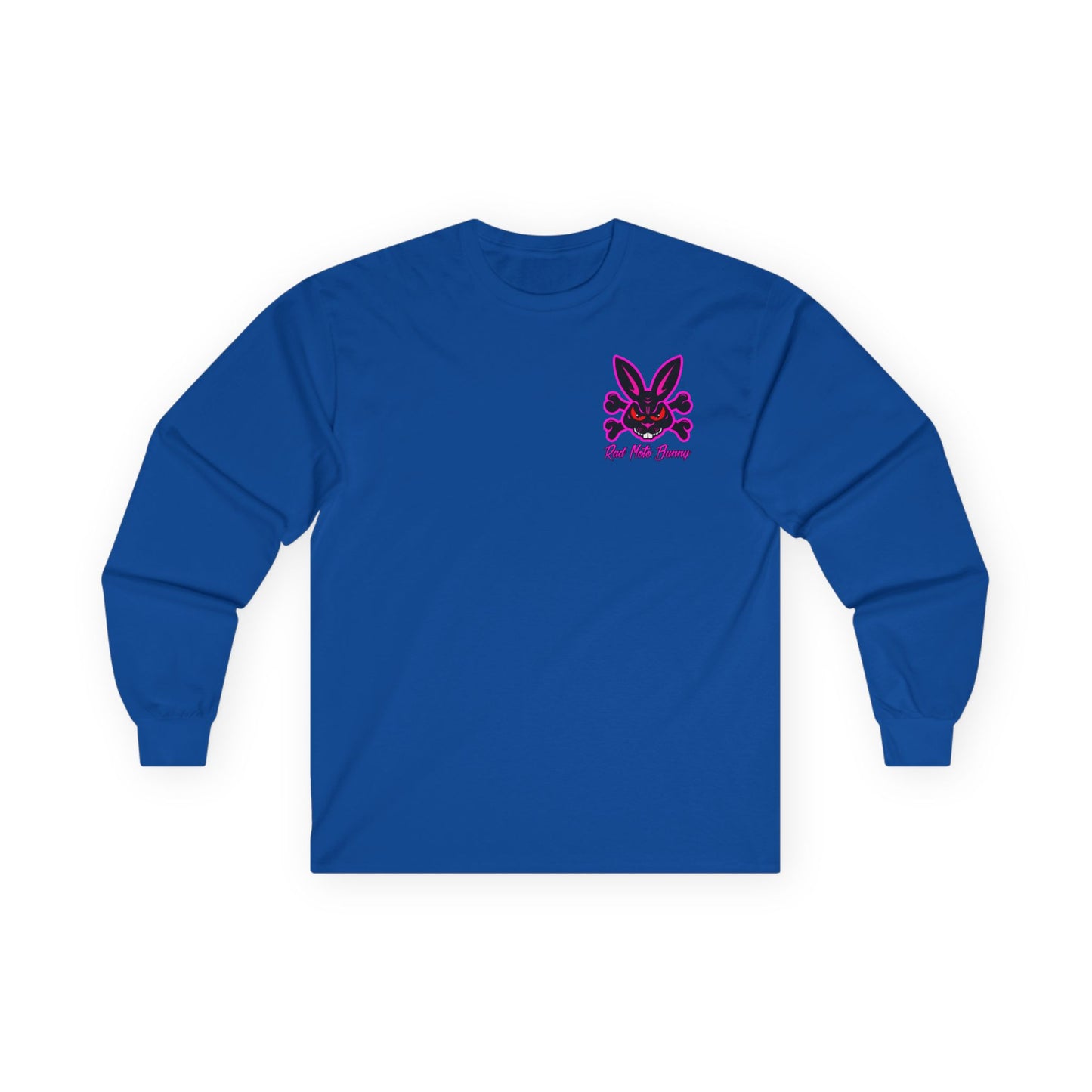 You just got passed by a Girl, Rad Moto Bunny, Unisex Long Sleeve Tee - Bold Graphic T-Shirt for Motorcycle Enthusiasts