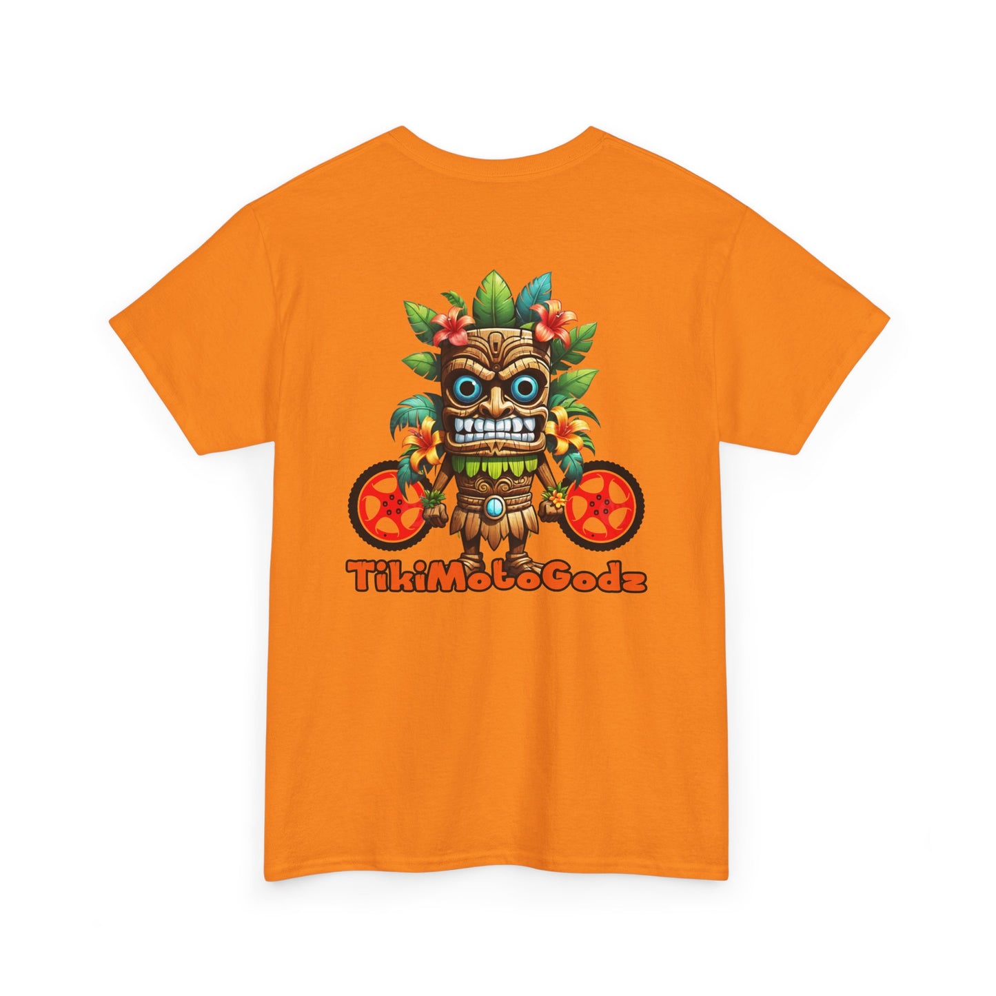 Tiki Moto Godz. Heavy Cotton T-Shirt