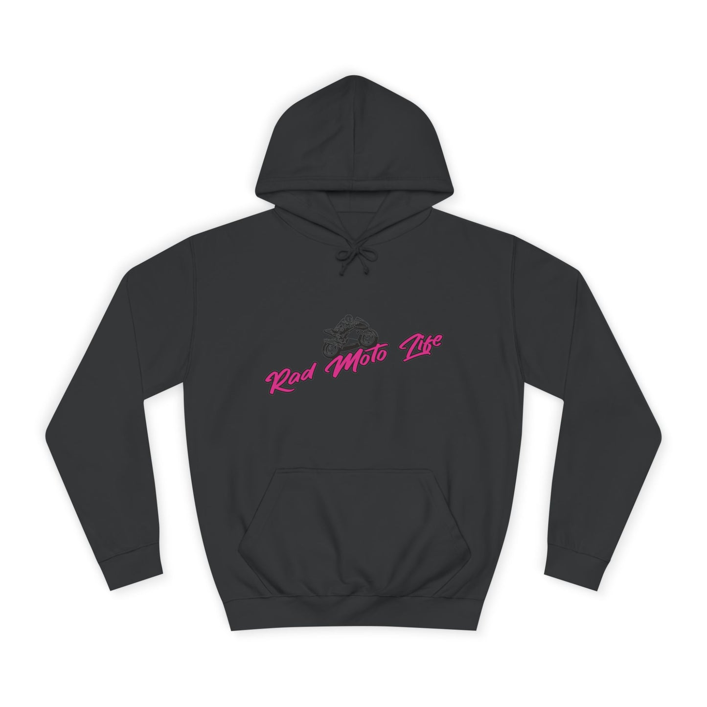 Life Behind Bars, Rad Moto Life Unisex Hoodie - Biker Style Sweatshirt for Motorcycle Enthusiasts