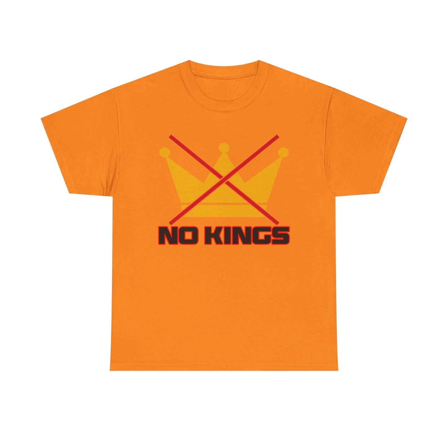 No Kings Unisex Tee - Graphic Printed T-Shirt