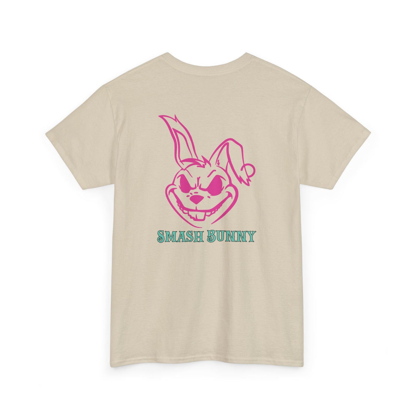 Smash Bunny, Rad Moto Bunny, Heavy Cotton T-Shirt