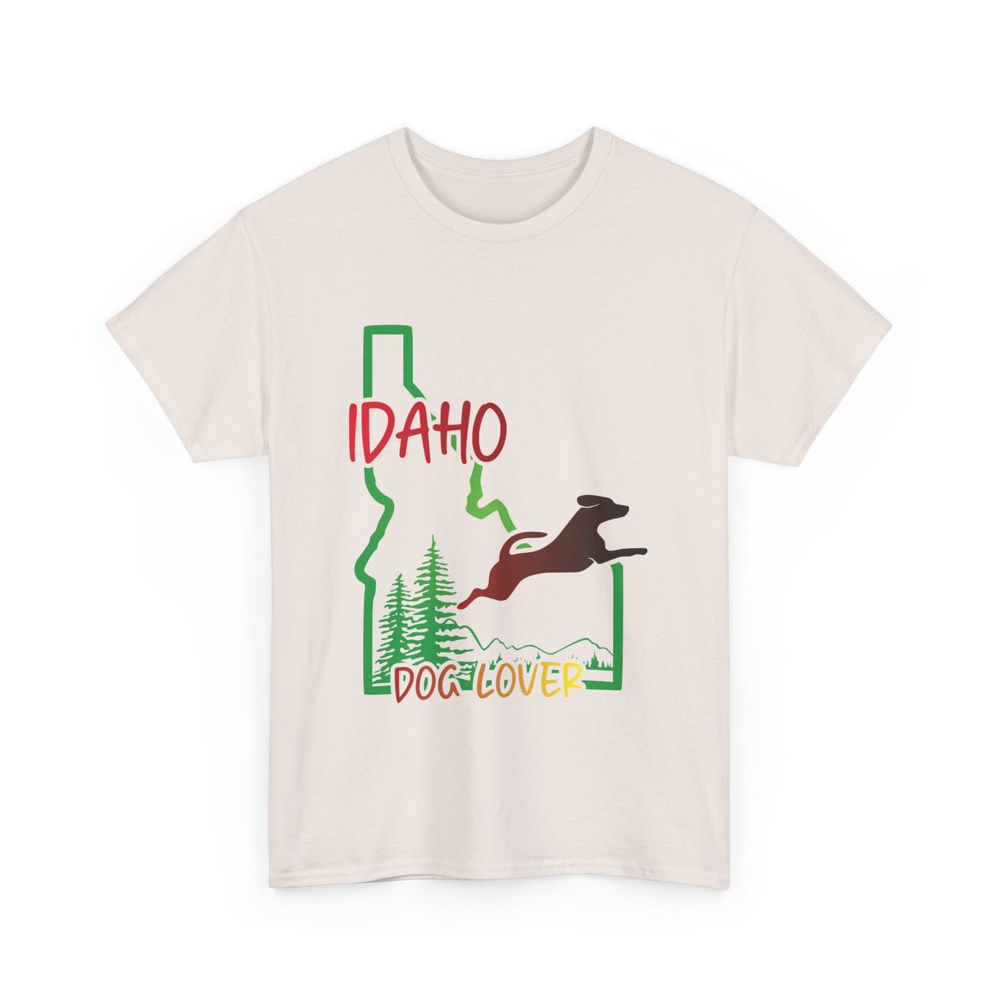 Idaho Dog Lover. Heavy Cotton T-Shirt