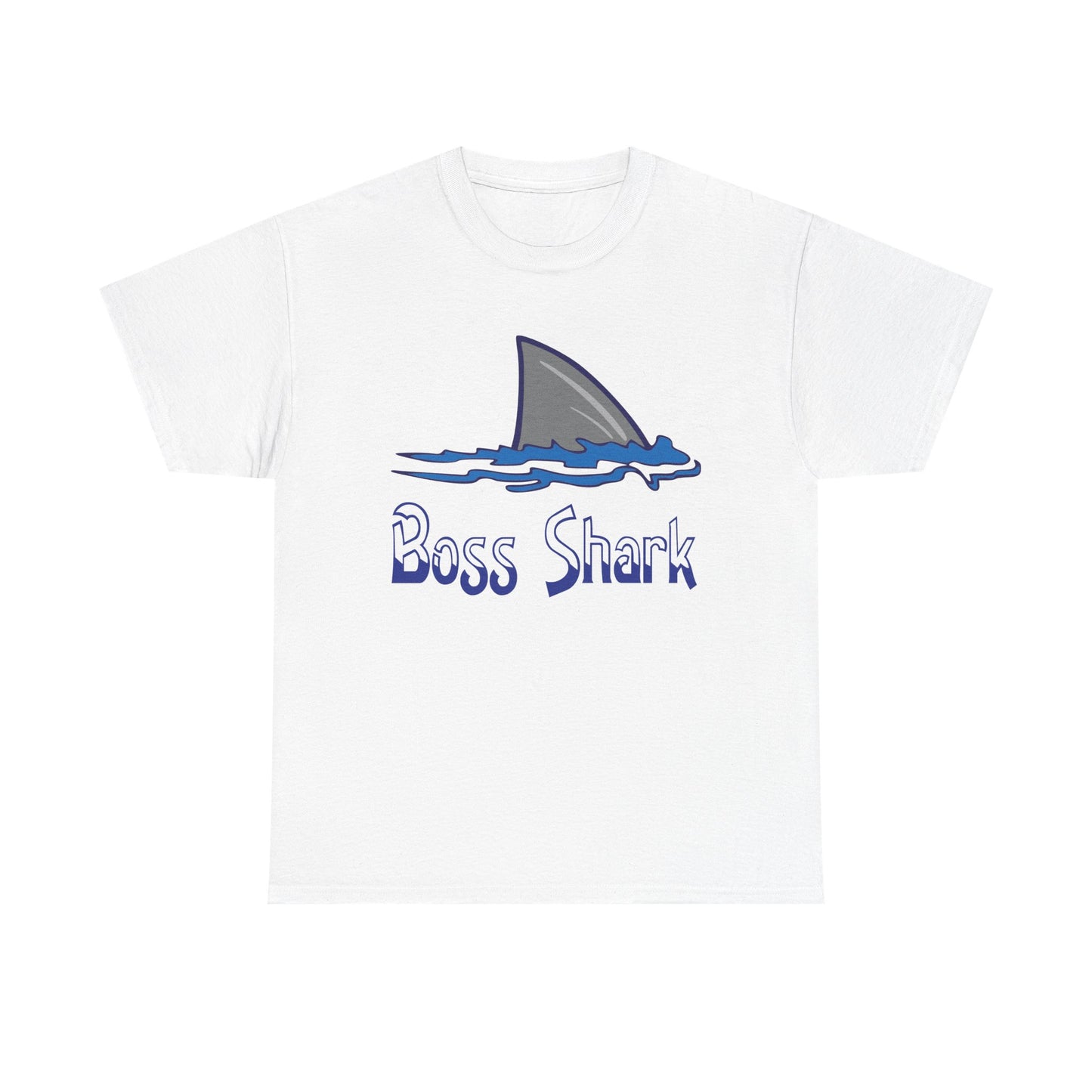 Boss Shark. Heavy Cotton T-Shirt