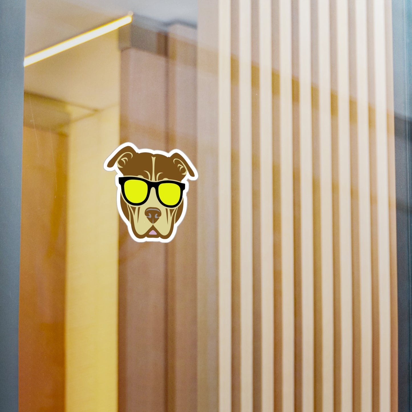 Kewl Dog. Kiss-Cut Vinyl Sticker
