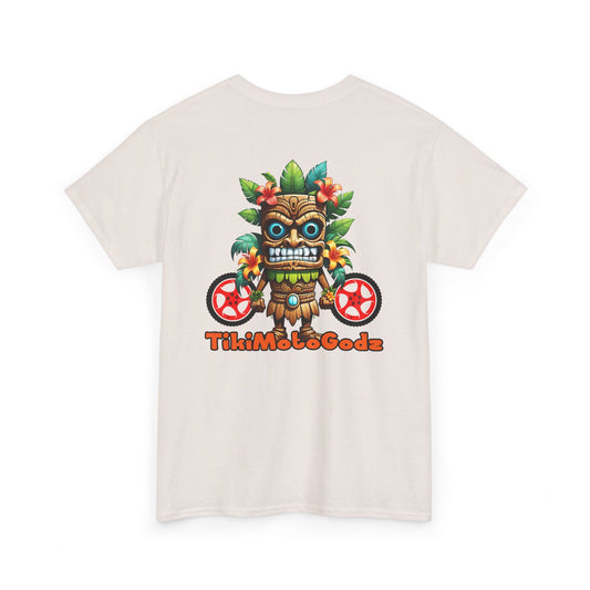 Tiki Moto Godz. Heavy Cotton T-Shirt