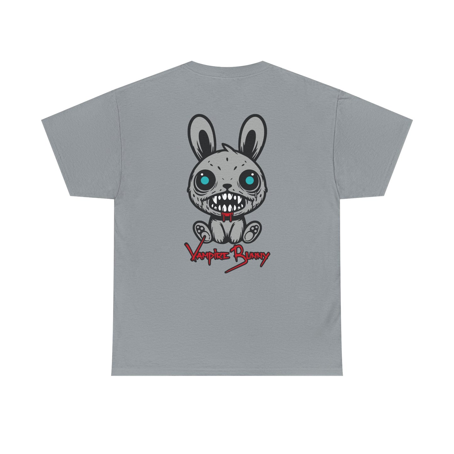 Vampire Bunny, Rad Moto Bunny, Heavy Cotton T-Shirt