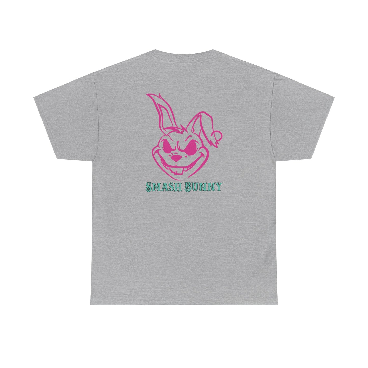 Smash Bunny, Rad Moto Bunny, Heavy Cotton T-Shirt