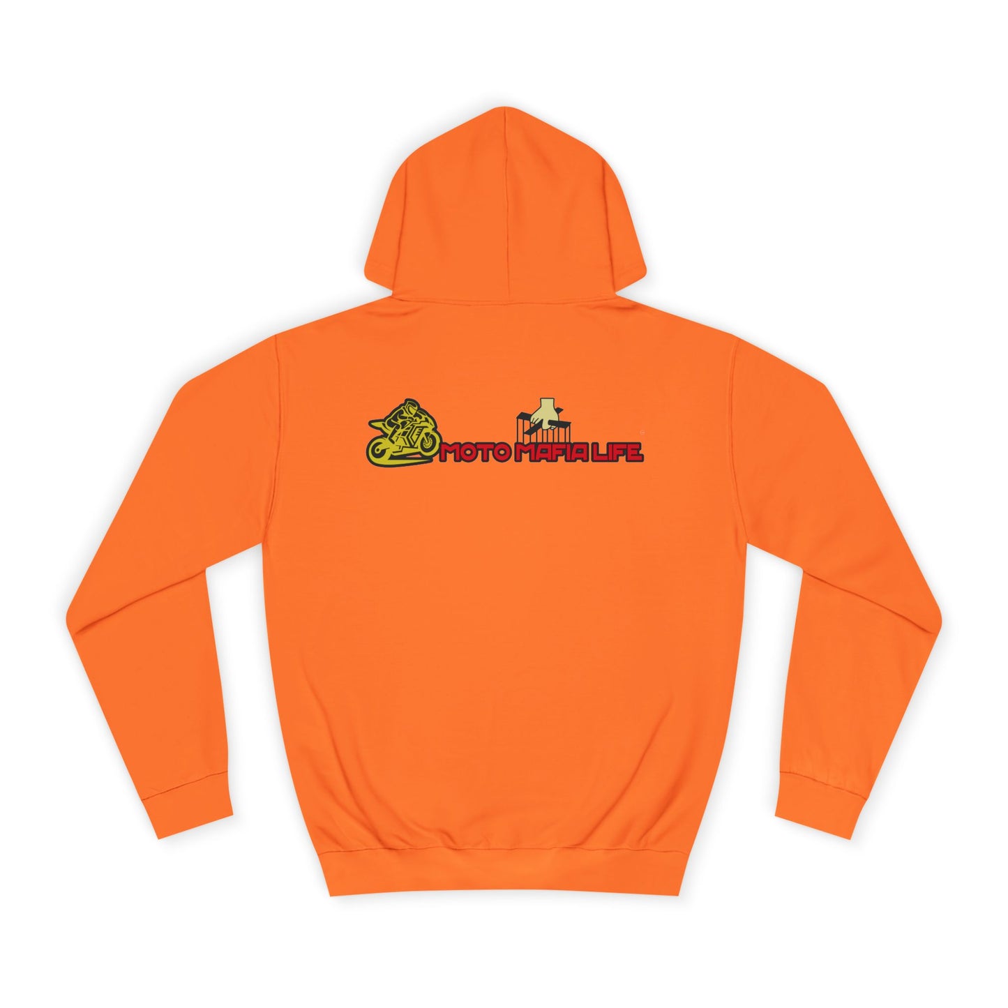 Moto Mafia Life Unisex Hoodie - Biker Style Sweatshirt for Motorcycle Enthusiasts
