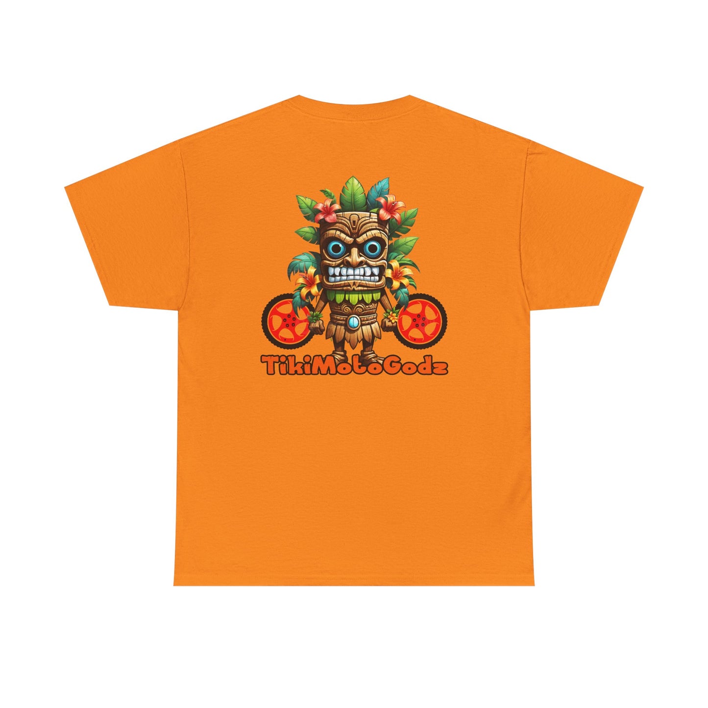 Tiki Moto Godz. Heavy Cotton T-Shirt