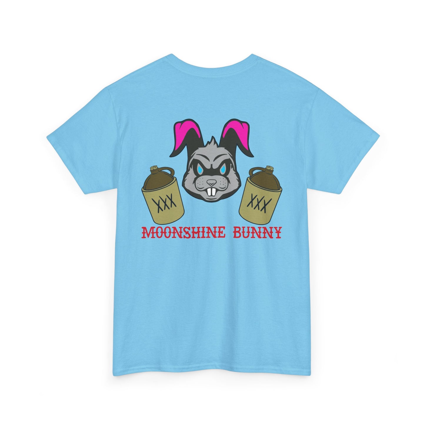 Moonshine Bunny, Rad Moto Bunny, Heavy Cotton T-Shirt