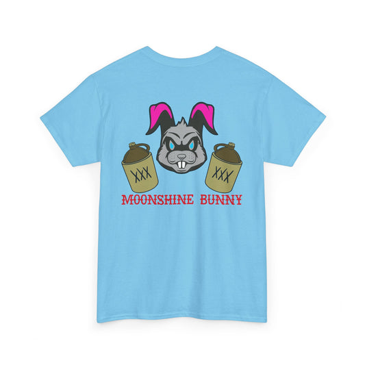 Moonshine Bunny, Rad Moto Bunny, Heavy Cotton T-Shirt