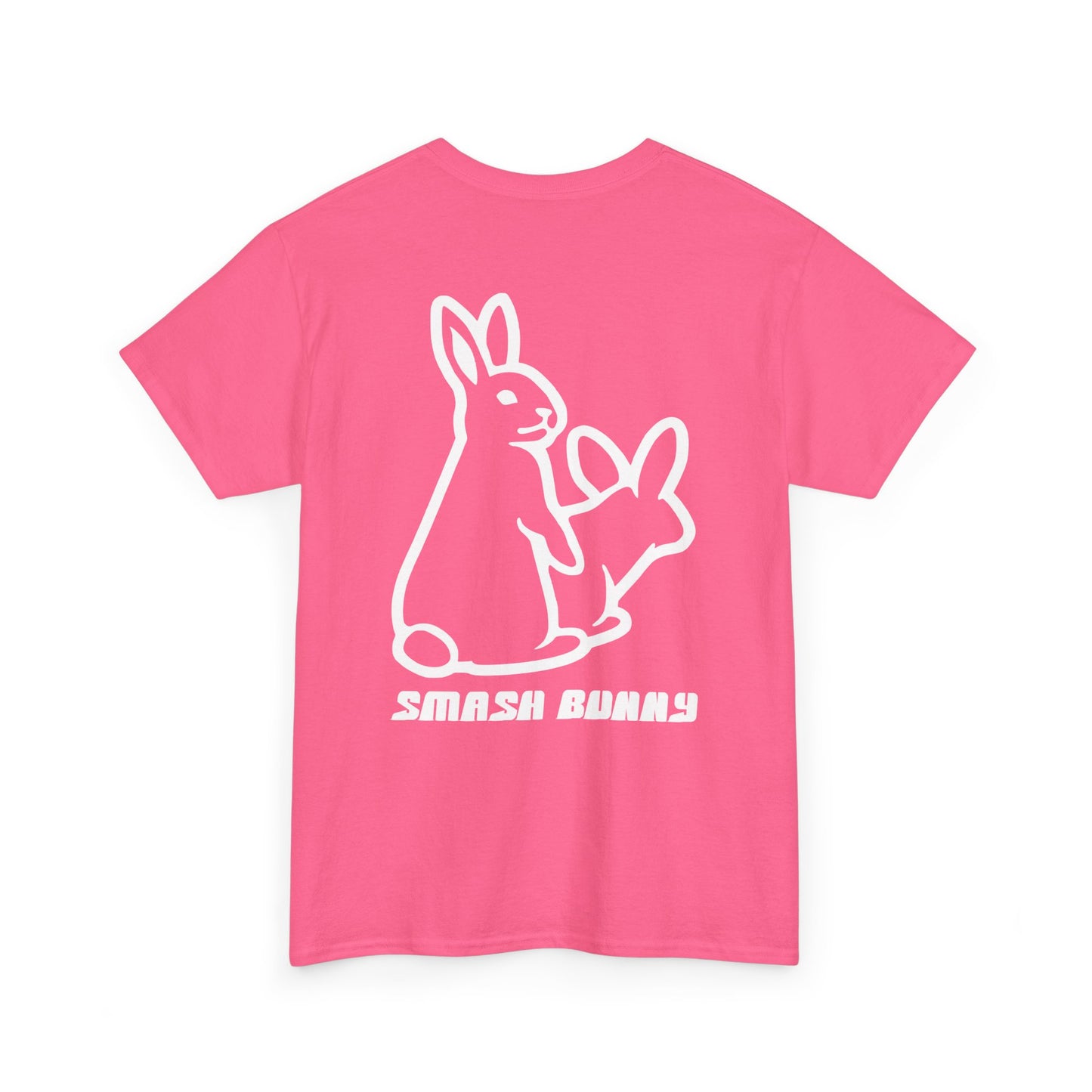 Smash Bunny, Rad Moto Bunny, Heavy Cotton T-Shirt