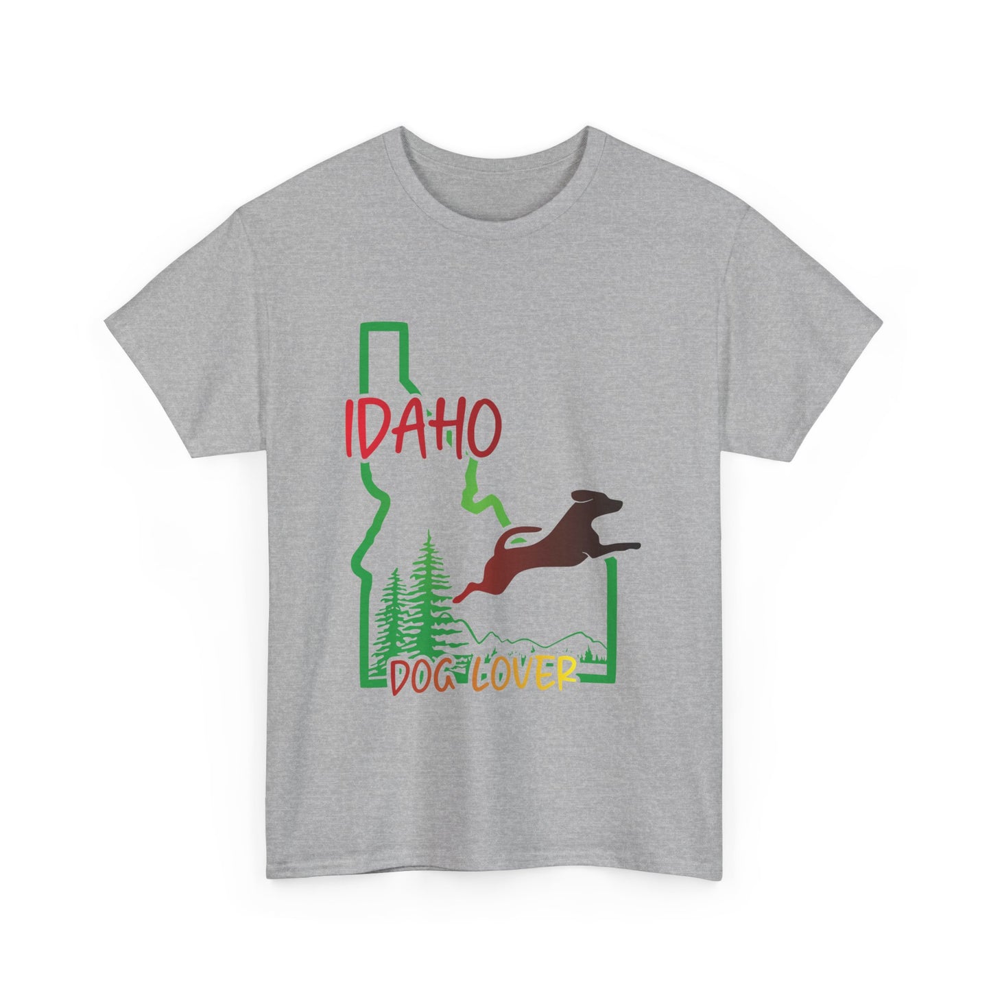 Idaho Dog Lover. Heavy Cotton T-Shirt