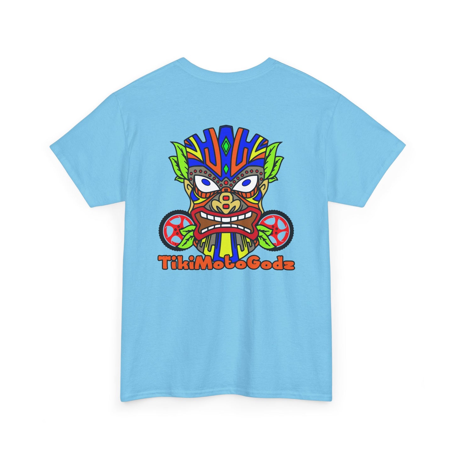 Tiki Moto Godz. Heavy Cotton T-Shirt