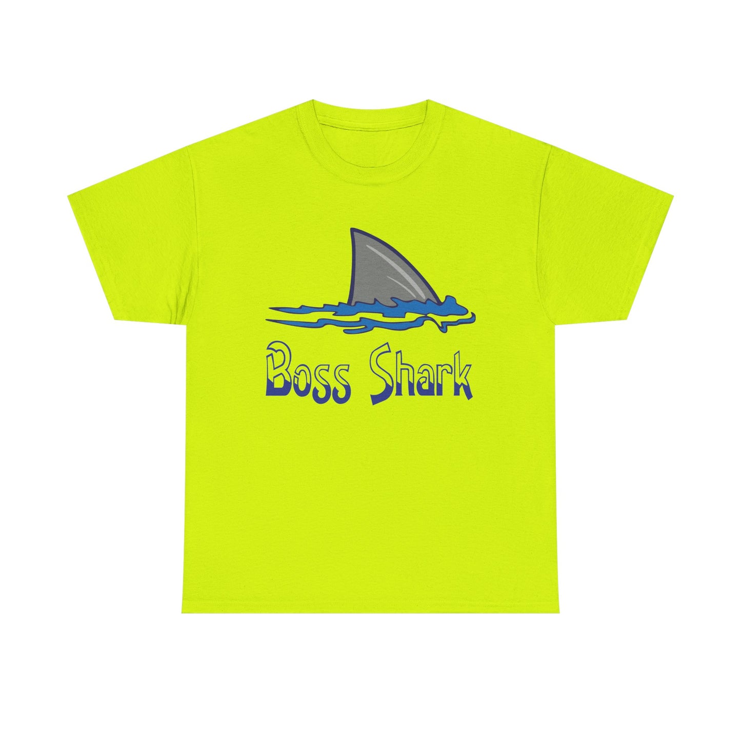 Boss Shark. Heavy Cotton T-Shirt