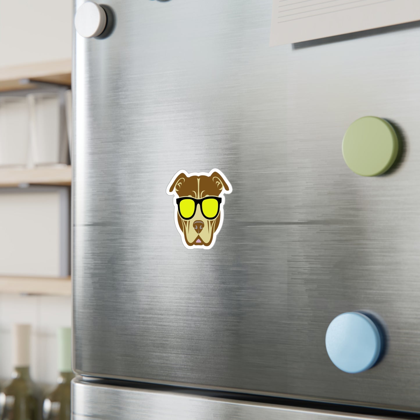 Kewl Dog. Kiss-Cut Vinyl Sticker