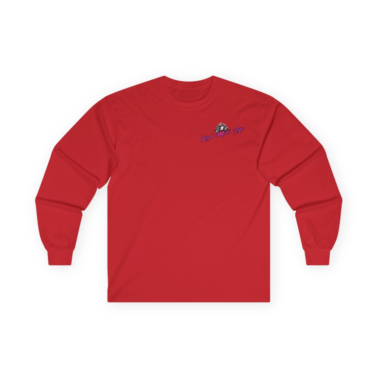 Life Behind Bars, Rad Moto Life Unisex Long Sleeve Tee - Bold Graphic T-Shirt for Motorcycle Enthusiasts