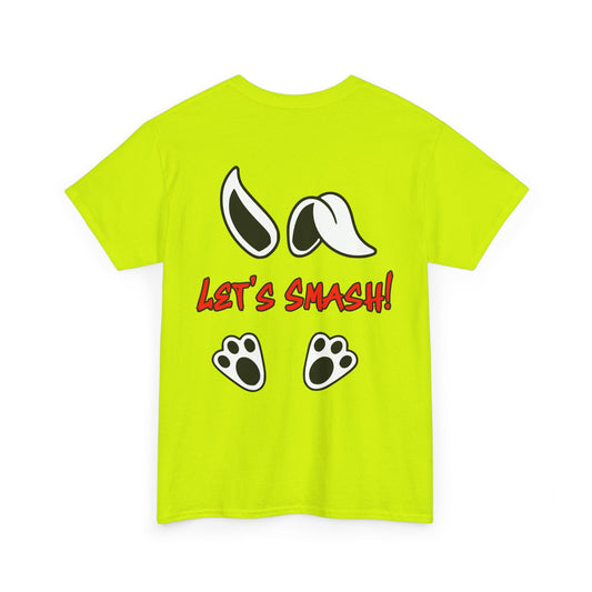 Let's Smash!, Rad Moto Bunny, Heavy Cotton T-Shirt