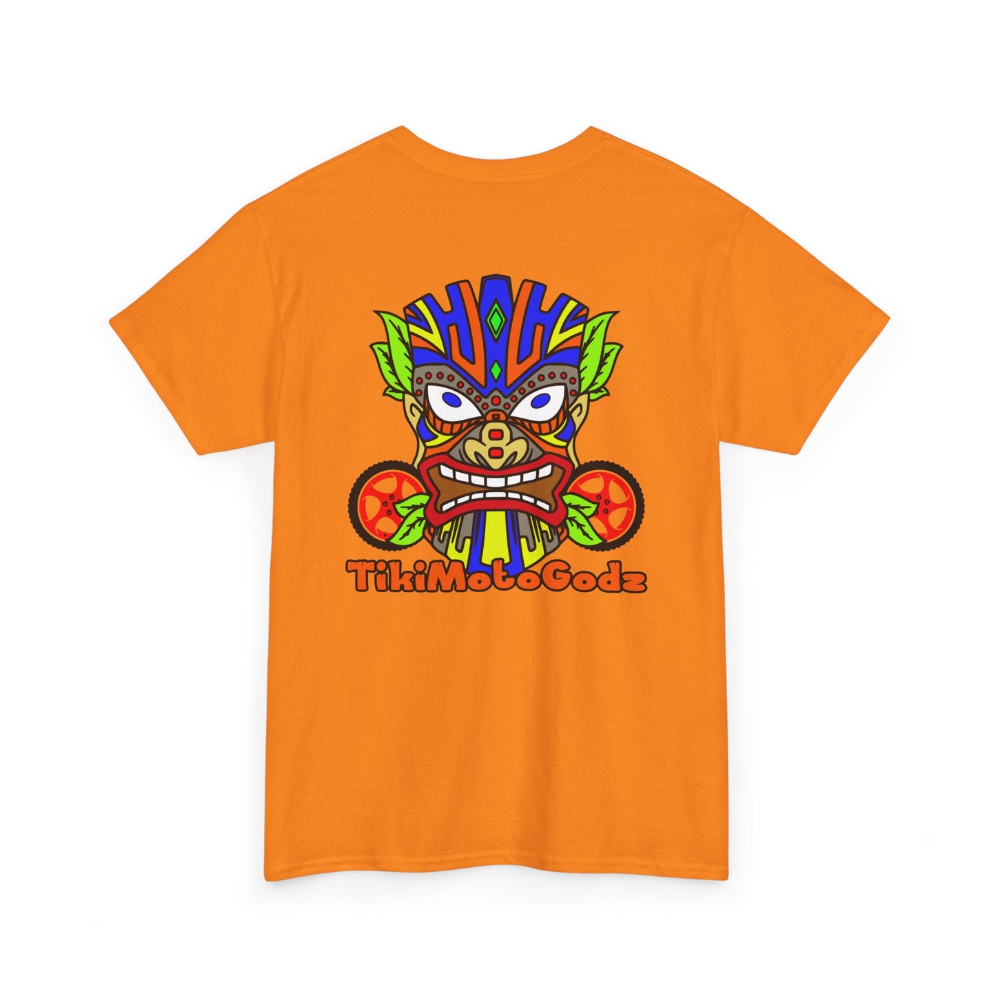 Tiki Moto Godz. Heavy Cotton T-Shirt